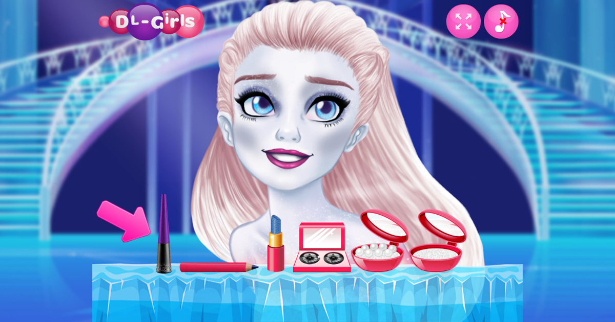 Image New Makeup Snow Queen Eliza